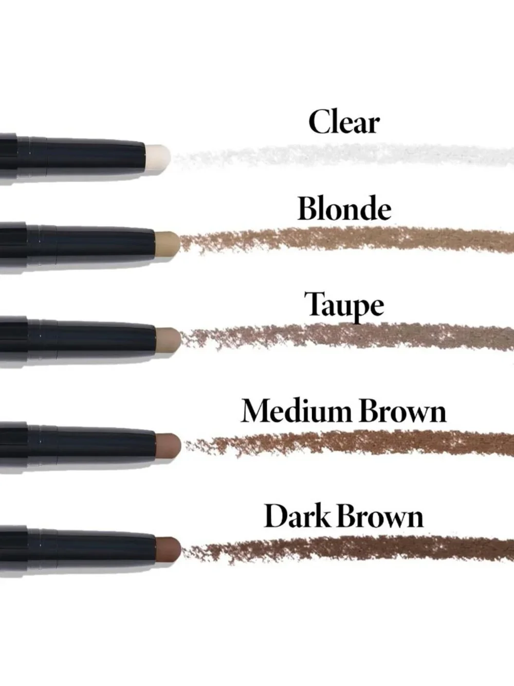 Define & Tame Brow Lifting Stick - Laminated Full Brows Wax - Dark Brown Shade